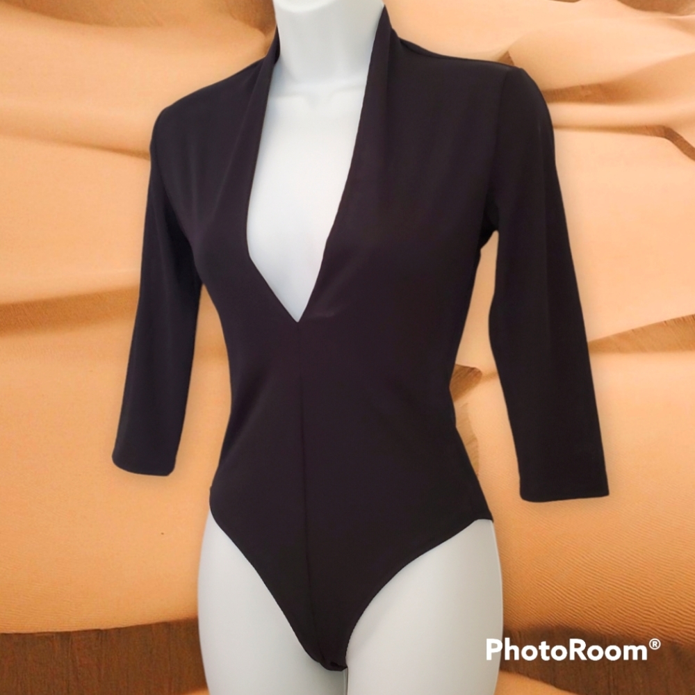 F21 Ribbed Bodysuit - Picture 1 of 12